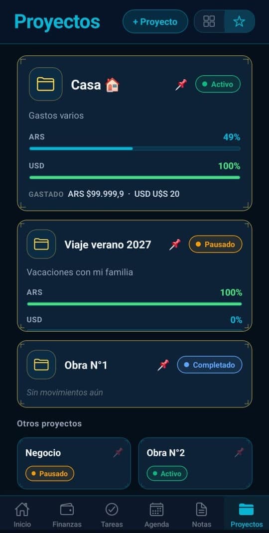Área de Proyectos de PersonApp